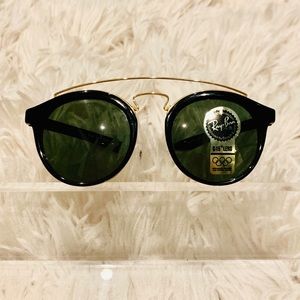 Vintage RAY-BAN GATSBY STYLE BLACK SUNGLASSES